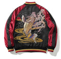Vintage Baseballjacke im China-Stil