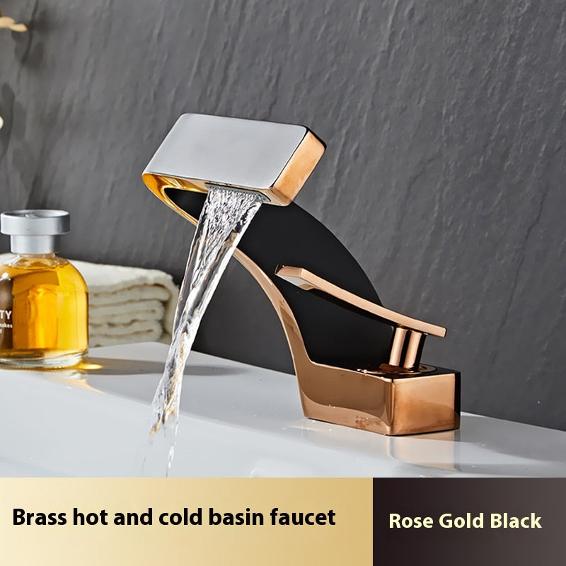 Kupfer Wasserhahn, Gold-Optik