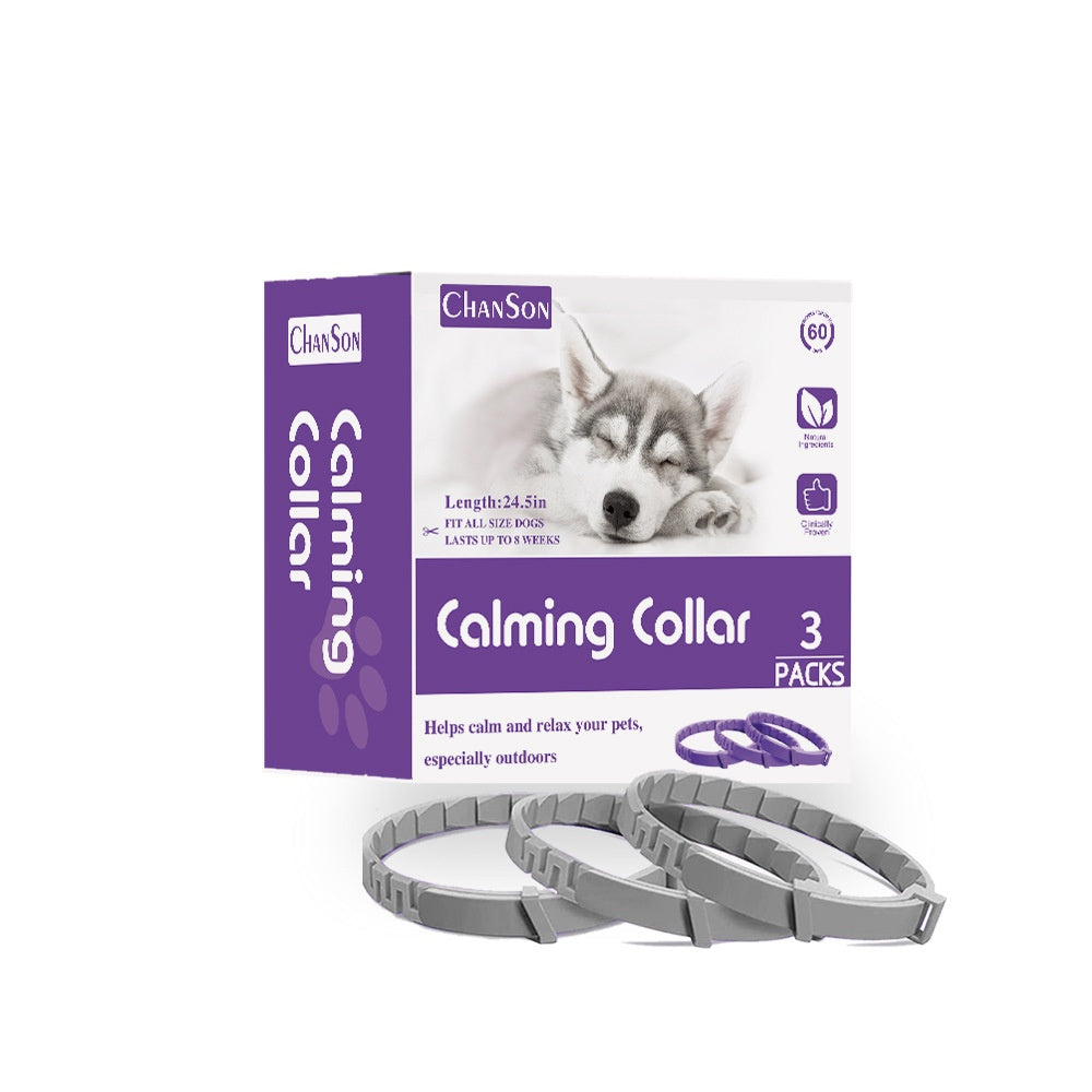 Pheromon Halsband für Haustiere, 3er-Pack