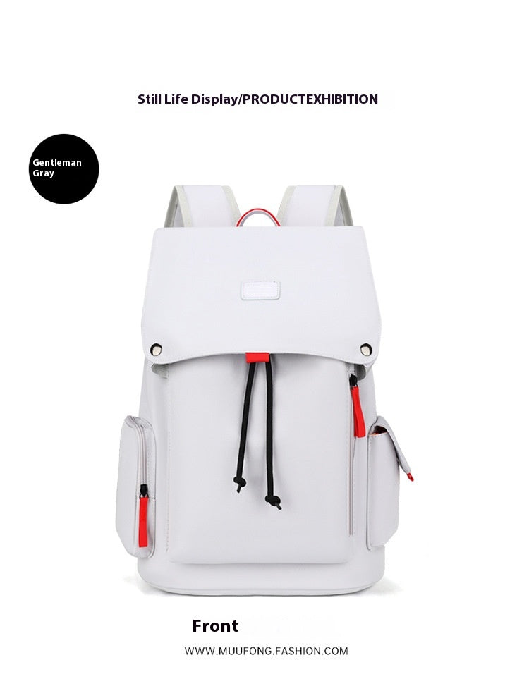 Oxford‑Taschenrucksack für Herren, Laptop‑Fach – Bild 2 | LuxeStyle