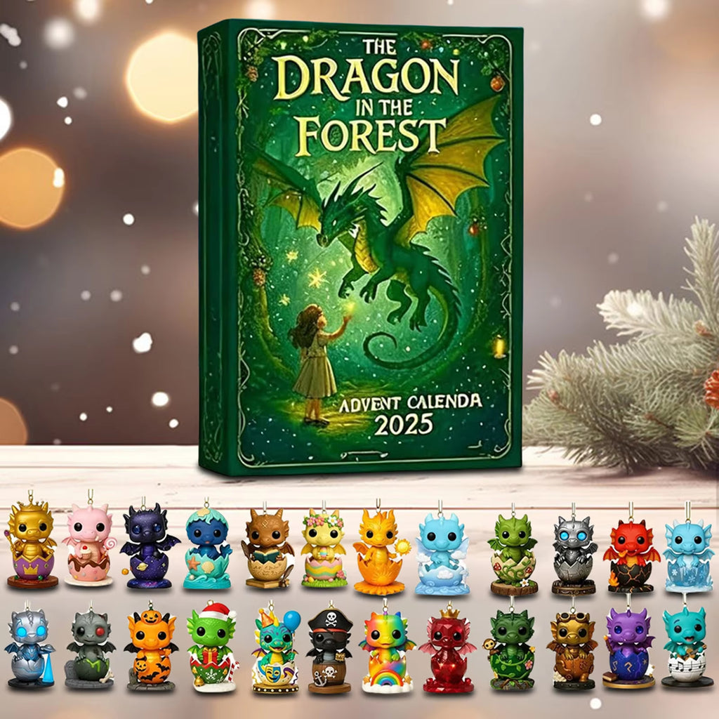Forest Dragon Adventskalender aus Acryl | LuxeStyle