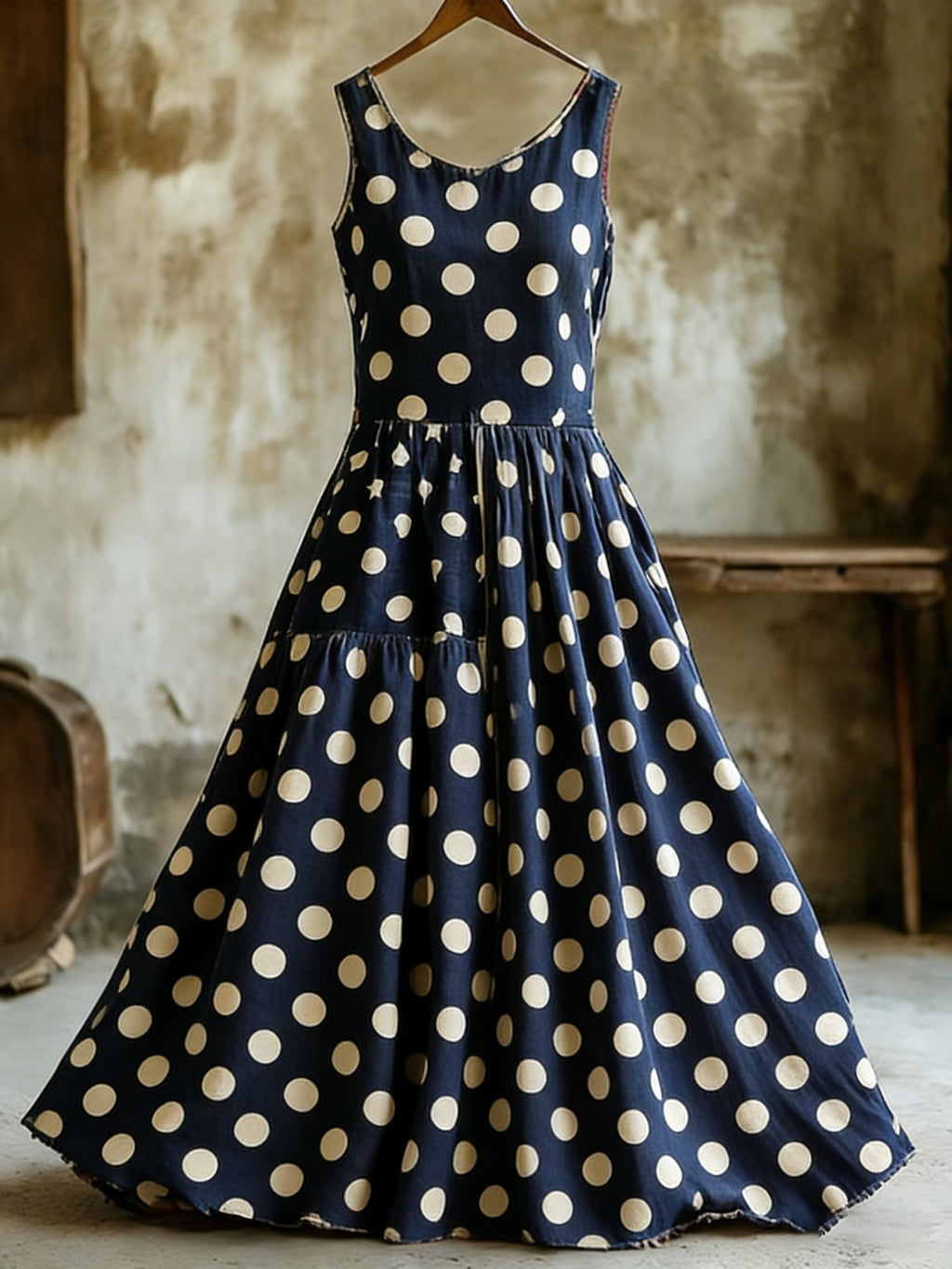 Oberkörper-Kleid mit Stern- und Mondmuster – Bild 9 | LuxeStyle
