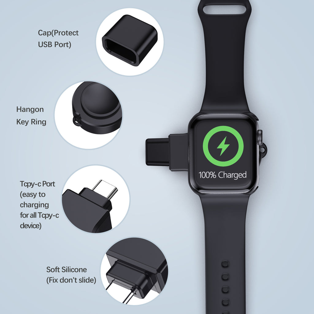 Tragbares kabelloses Google Watch Ladegerät