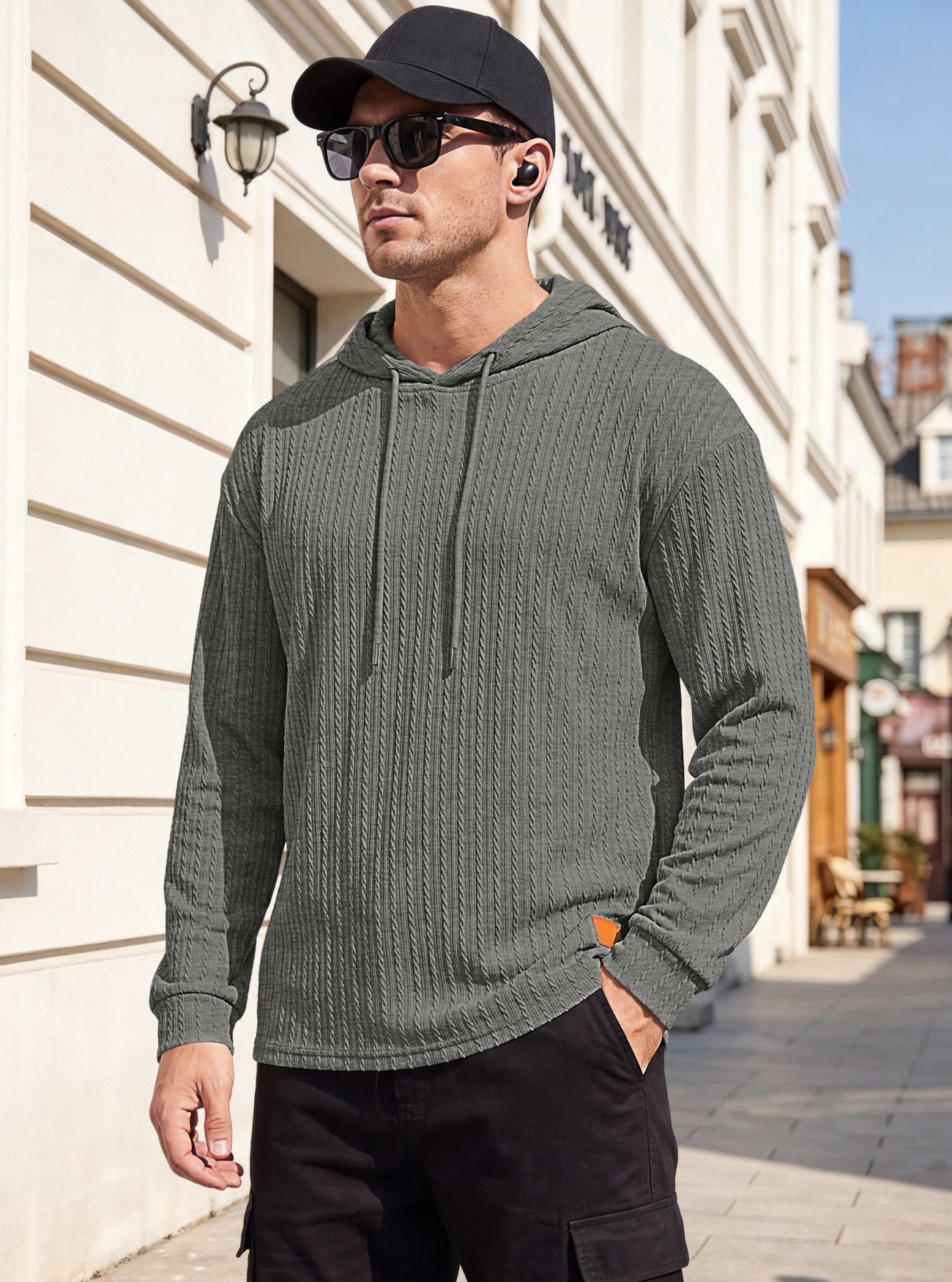 Herren Jacquard Pullover