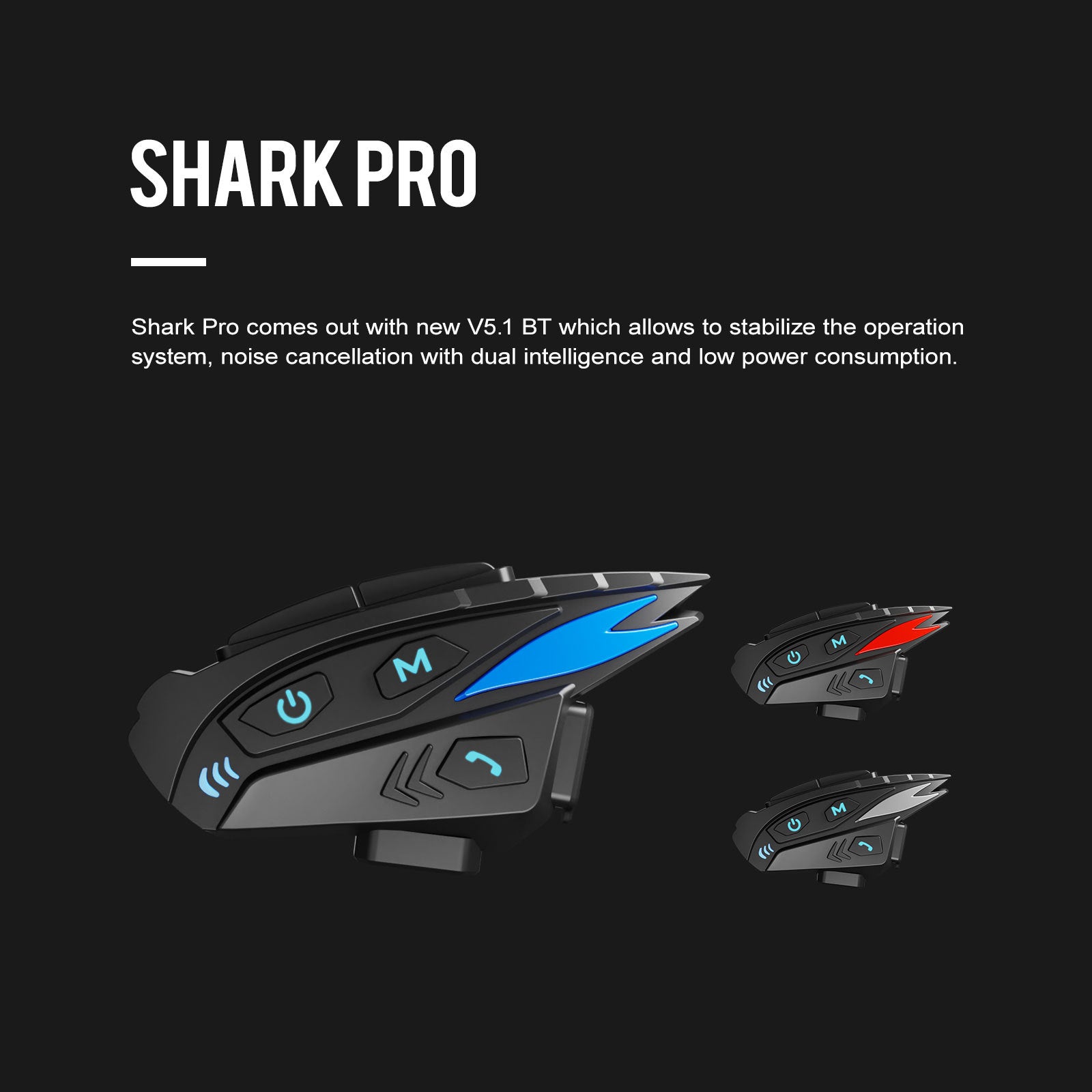 Bluetooth Intercom Headset für Velohelme