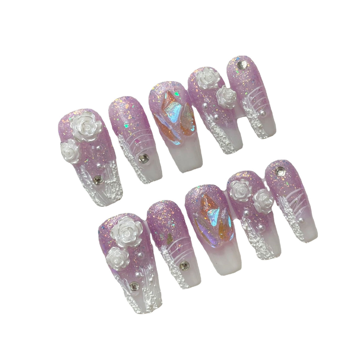 Warmes Elfen-Diamant-Nagellack – Bild 2 | LuxeStyle