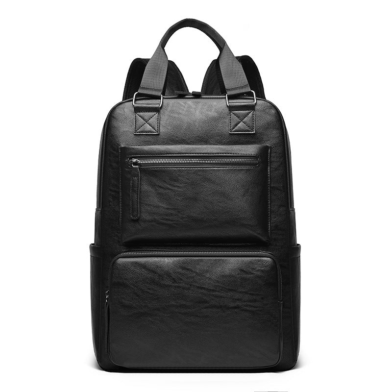 Leder-Reiserucksack für Herren, 20-35 L – Bild 3 | LuxeStyle