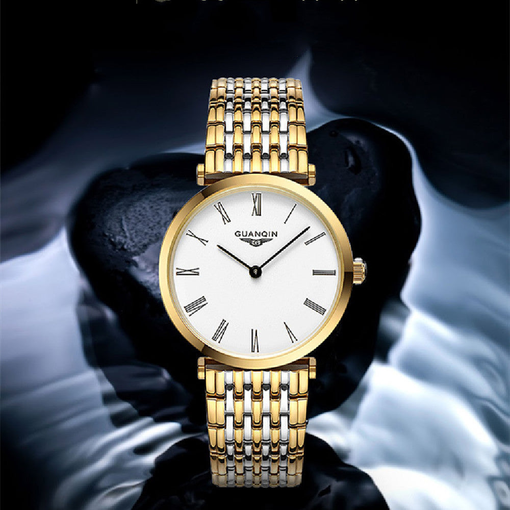 Wasserdichte Quarz-Herrenuhr mit Saphirglas – Bild 18 | LuxeStyle