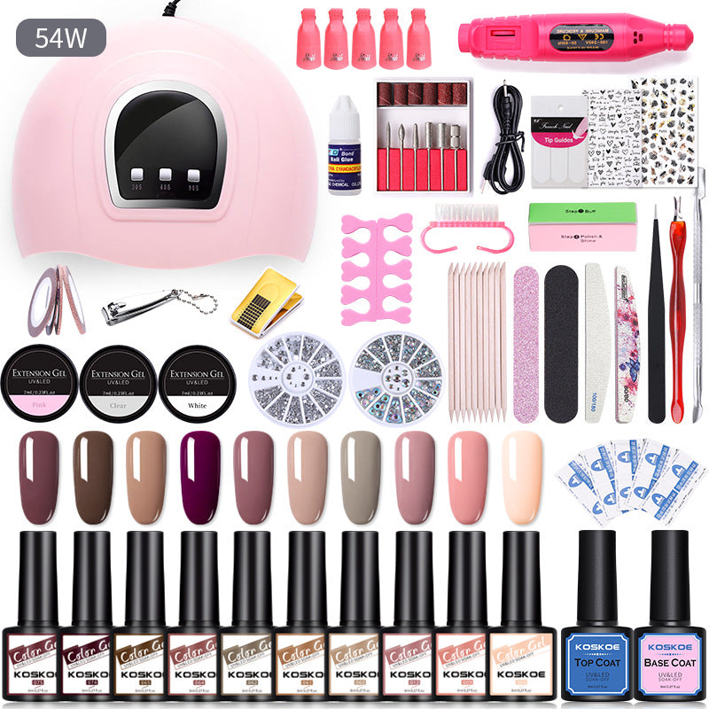 Sequin Nagellack Gel-Kit mit Lichthärtungsgerät – Bild 9 | LuxeStyle