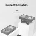 Hunde Futtertisch mit Trinknapf, höhenverstellbar | LuxeStyle