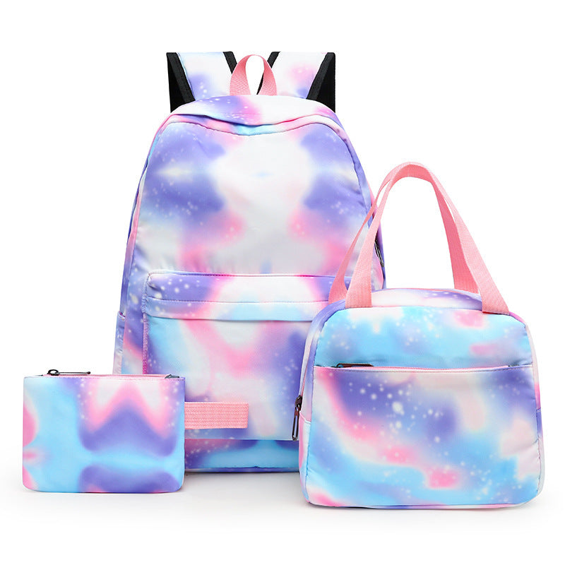 3-teiliges Schulrucksack-Set "Sternenhimmel" – Bild 4 | LuxeStyle