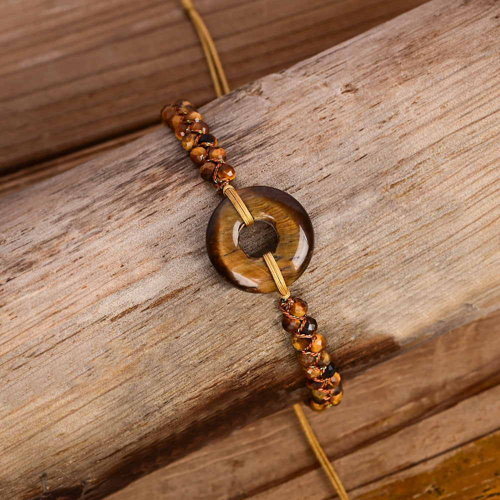 Bohemian Tiger Eye Armband | LuxeStyle