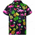 Herren Hawaiihemd gestreift