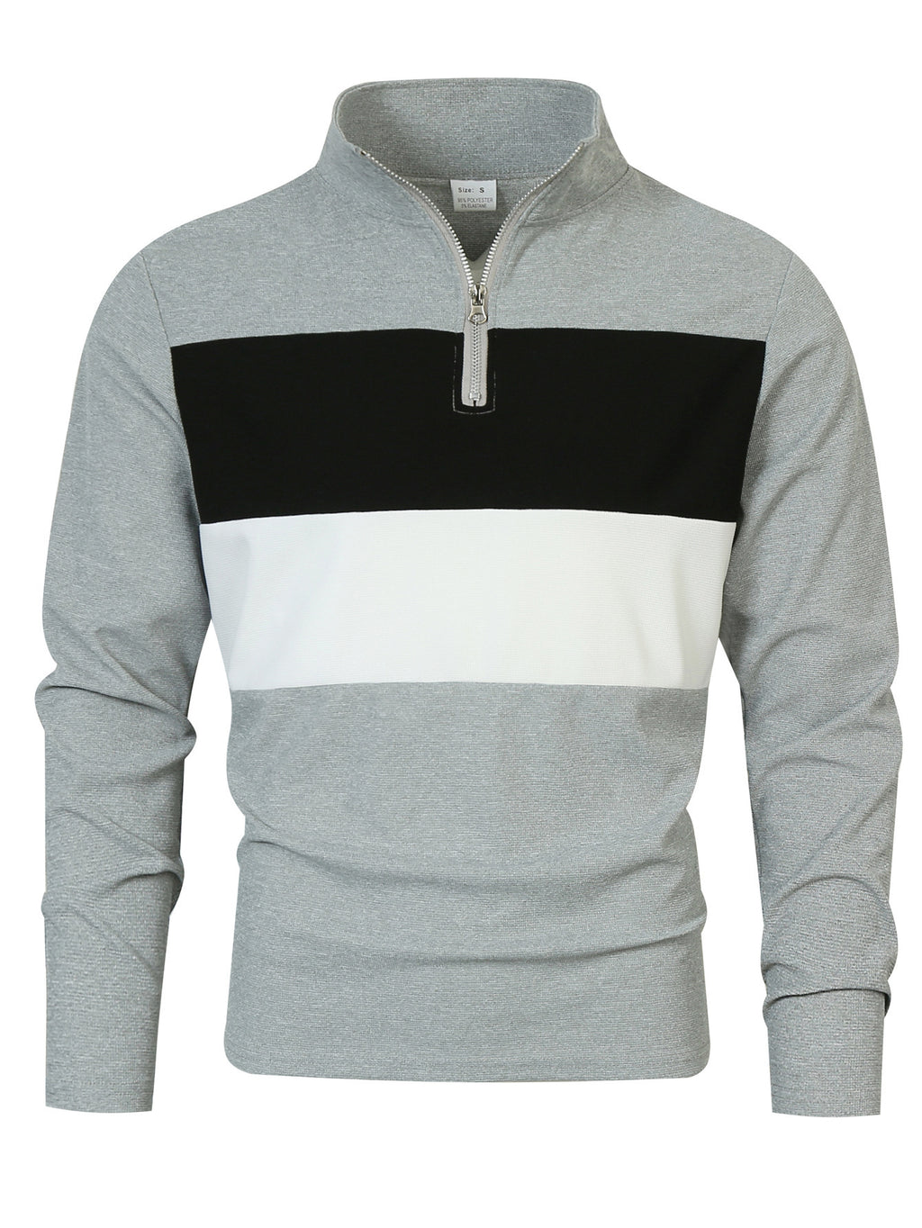 Herren Pullover mit Reissverschluss – Bild 3 | LuxeStyle