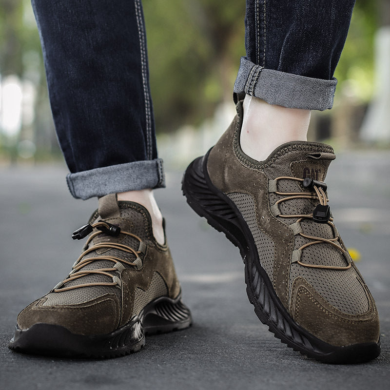 Leder Sneaker Herren atmungsaktiv – Bild 15 | LuxeStyle