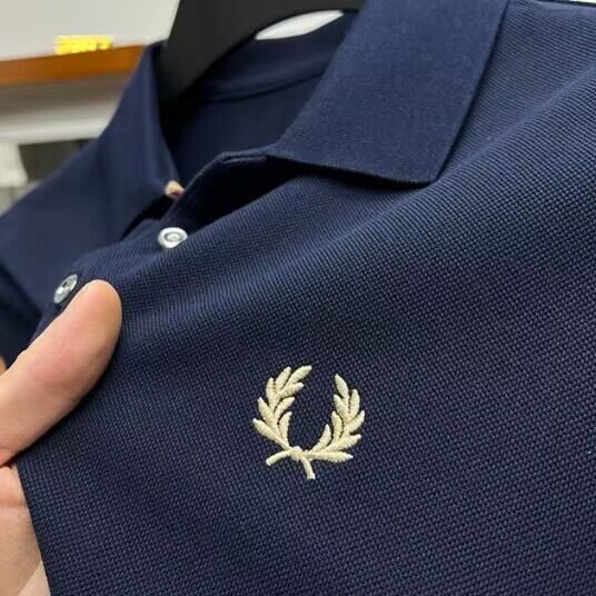 Poloshirt kurzärmlig, Manschettenknopf, Polyester – Bild 2 | LuxeStyle