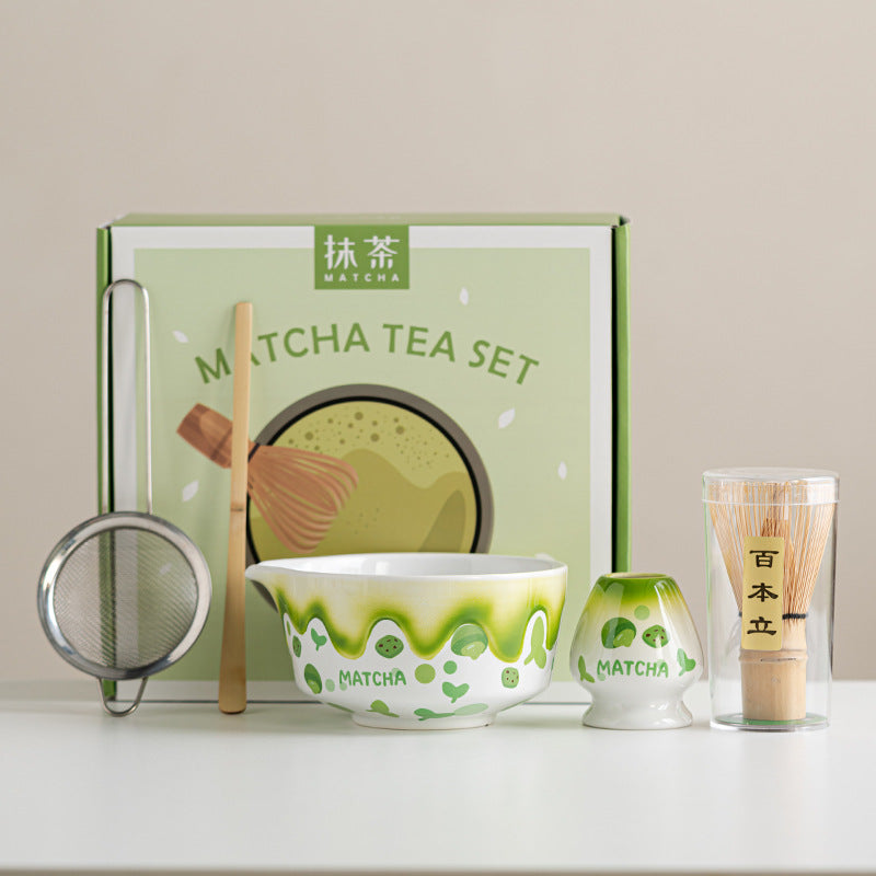 Matcha Besen und Schale Set