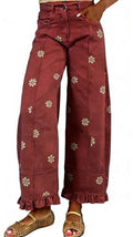 Blumenprint Hose im Loose Fit