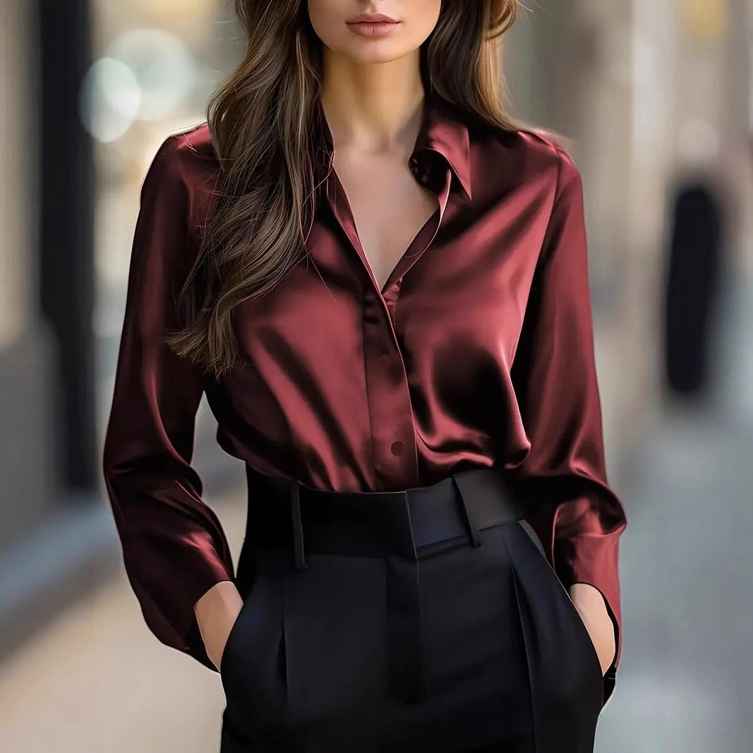 Elegantes Langarmhemd