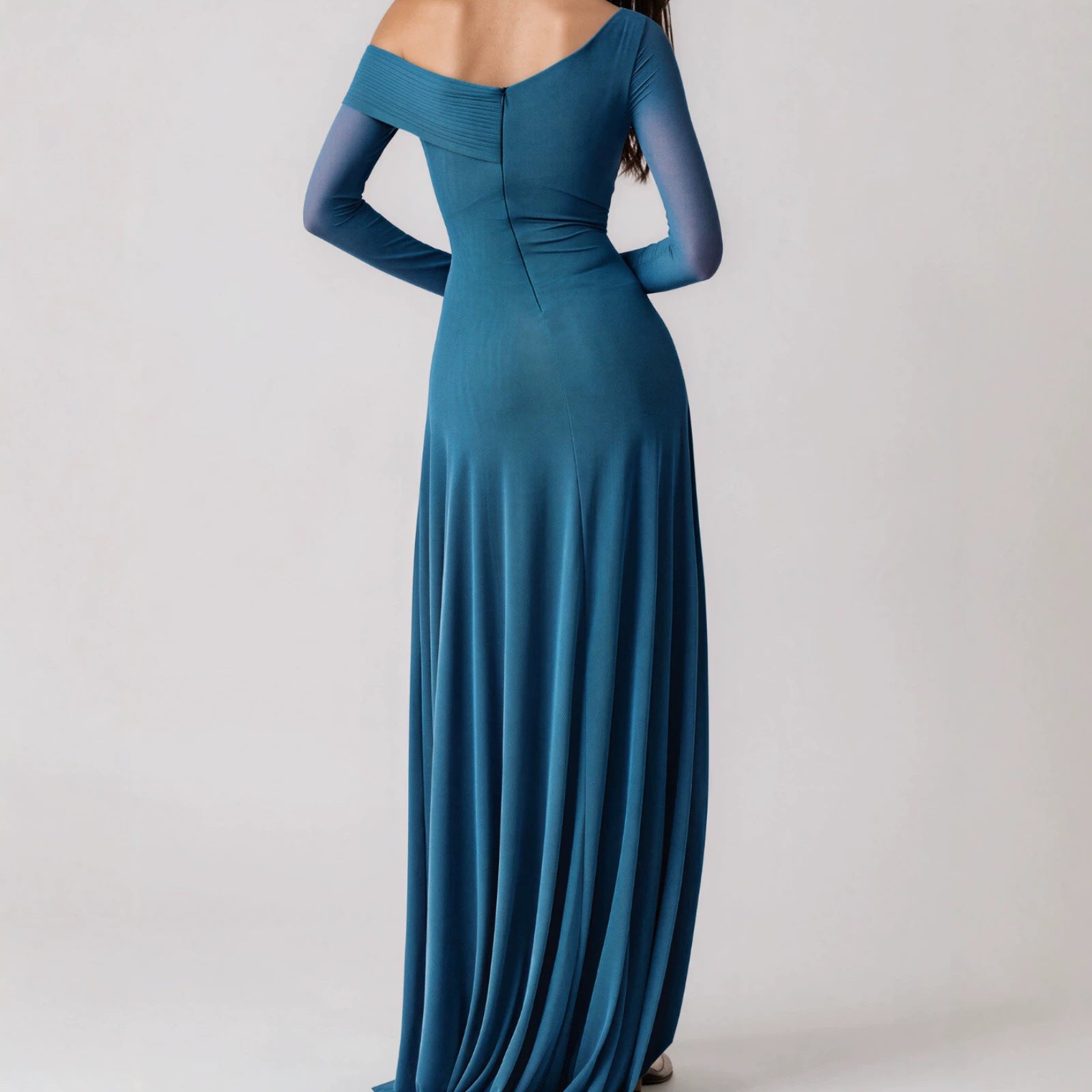 Asymmetrisches One-Shoulder Meerjungfrauenkleid