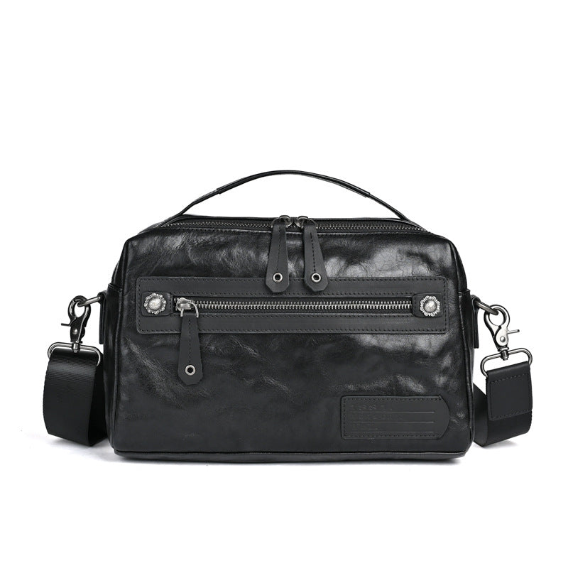 Echtleder Crossbody Tasche für Herren – Bild 3 | LuxeStyle