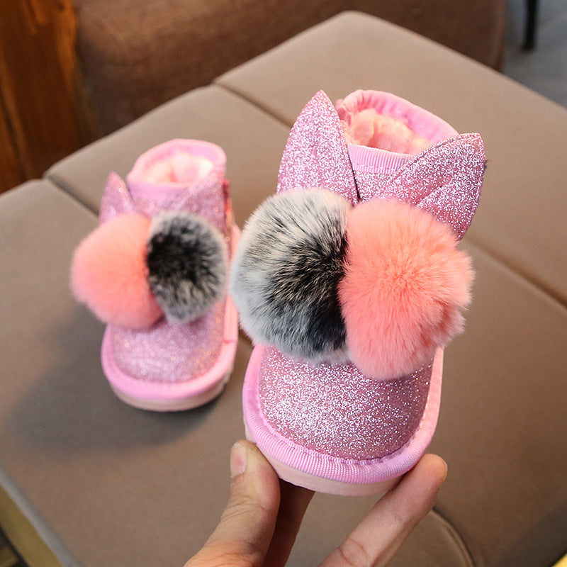 Warme Lauflernschuhe mit Klettverschluss – Bild 7 | LuxeStyle