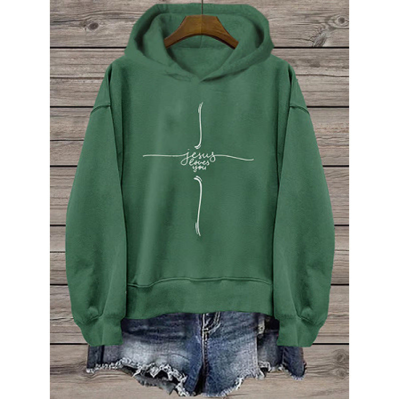 3D-Print Kapuzenpullover für Damen