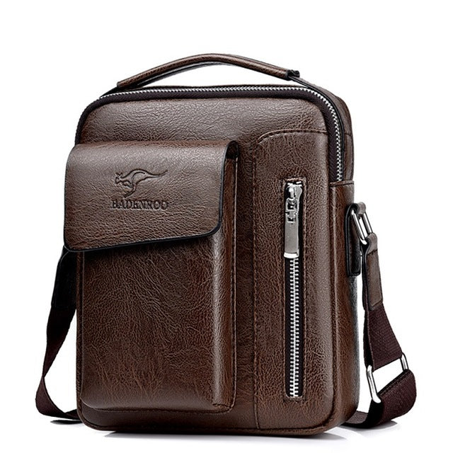 Retro Business Rucksack für Herren – Bild 3 | LuxeStyle