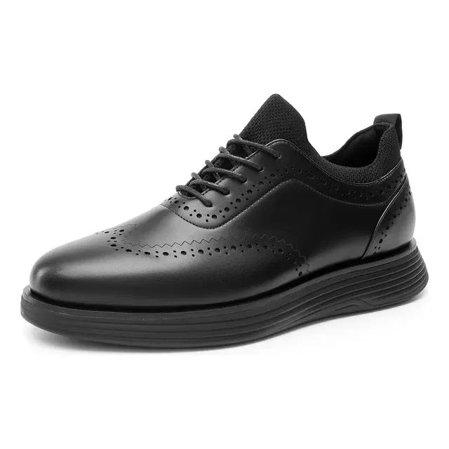 Low-Top Herren Sneaker aus synthetischem Leder – Bild 2 | LuxeStyle