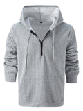 Herren Hoodie mit Jacquard-Muster – Bild 1 | LuxeStyle