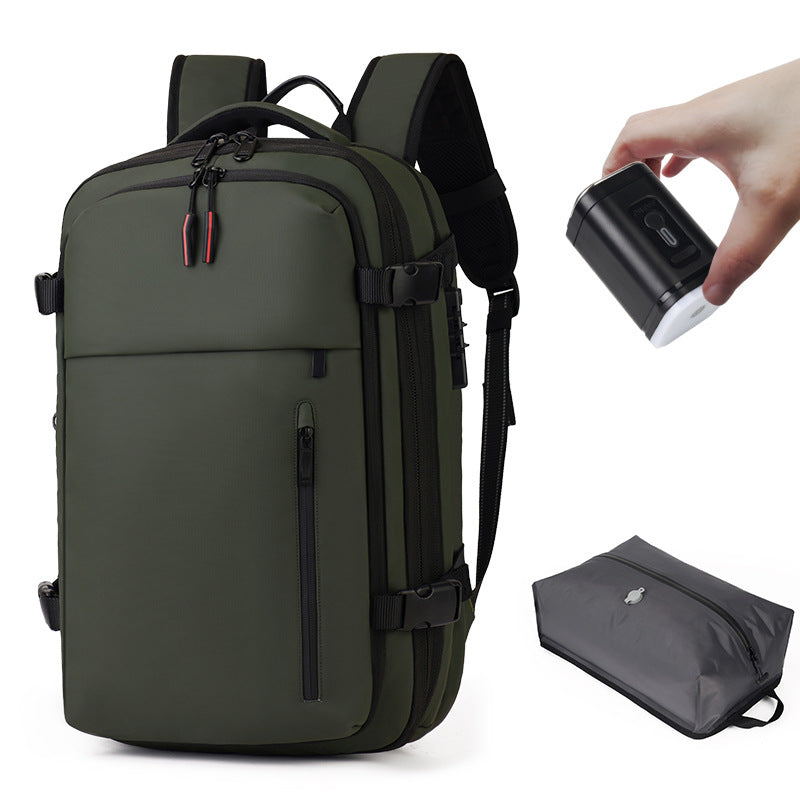 Kompressionsrucksack mit USB-Ladeanschluss – Bild 9 | LuxeStyle