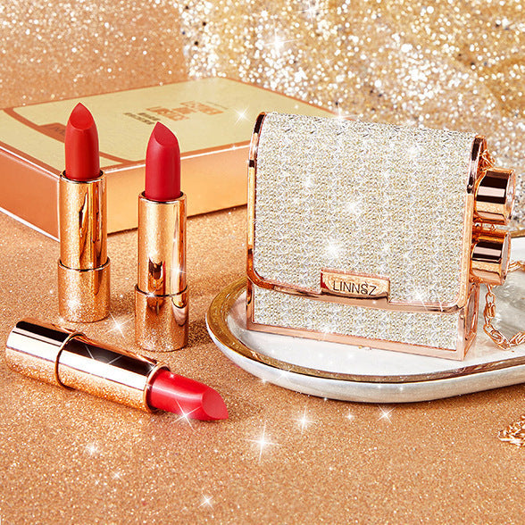 Mini‑Lippenstift‑Set in Vintage‑Rot, Tomate, Beere | LuxeStyle
