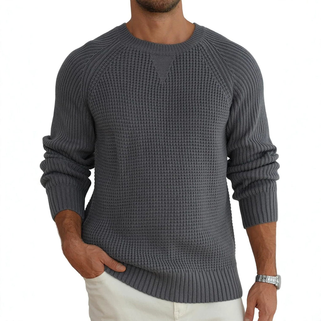 Langarmpullover mit Rundhalsausschnitt – Bild 3 | LuxeStyle