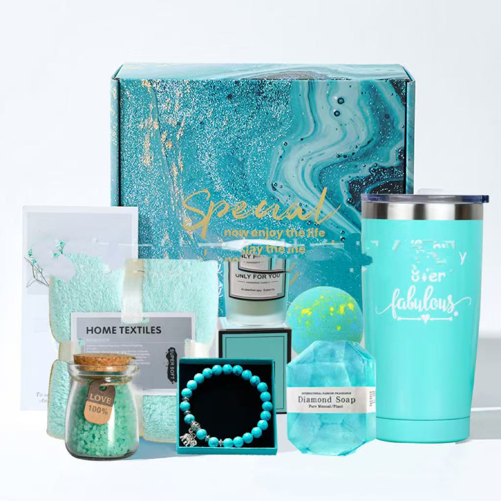 Aromatherapie-Geschenkset "Blue Lady"