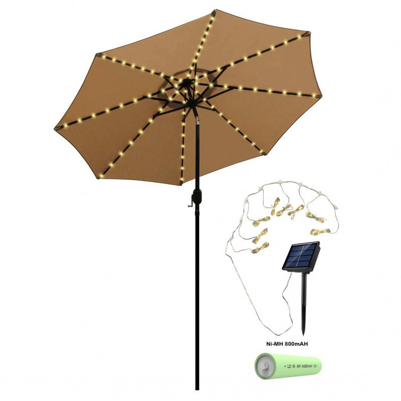 Solarseil-Lichterkette