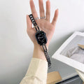 Uhrarmband aus Stahl mit Doppeldiamant-Shell | LuxeStyle