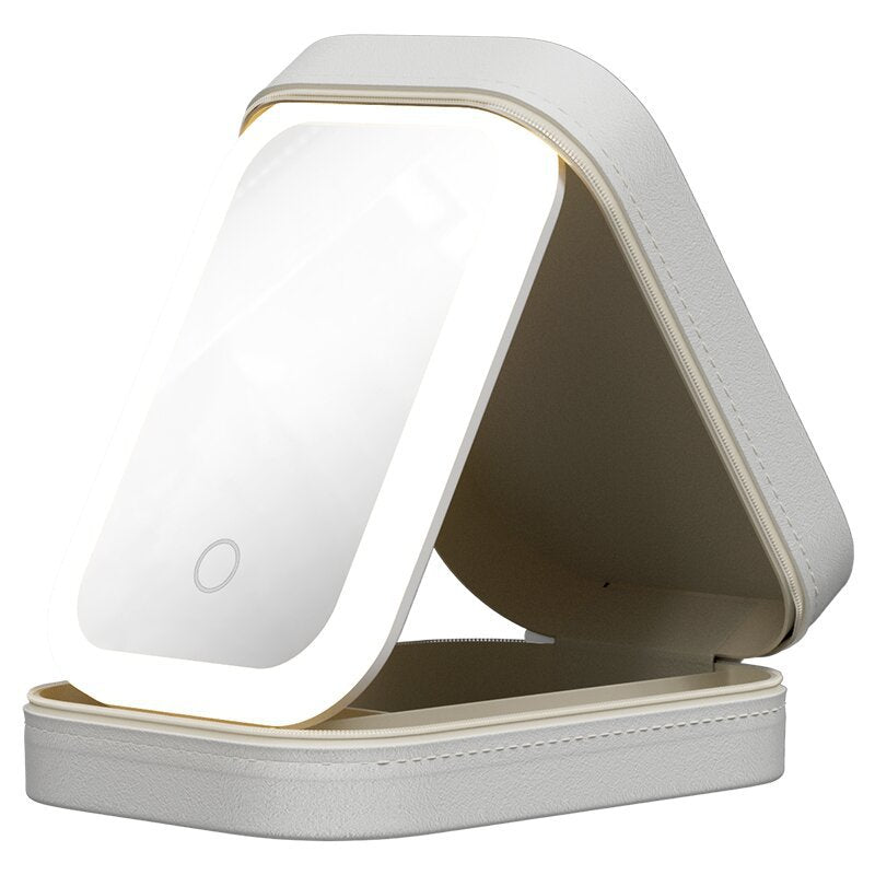 LED-Schminkbox mit Lichtspiegel