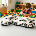 Bausteine-Set «Retro Racer» – 196 Teile, Sportwagen