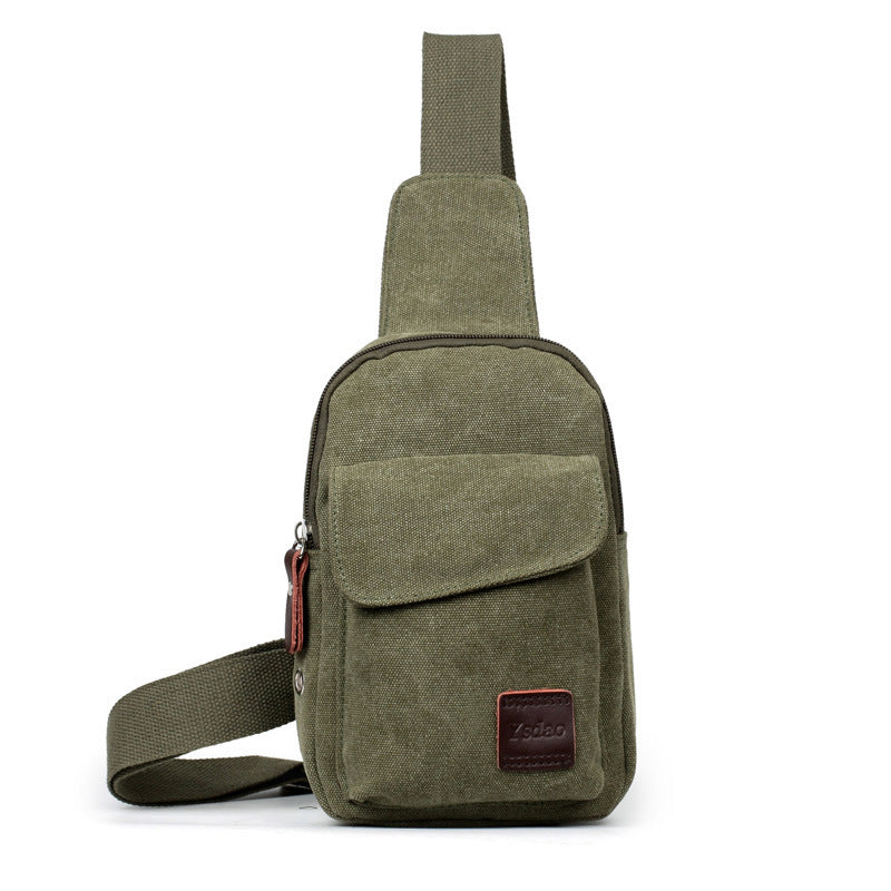 Brusttasche Canvas – Bild 3 | LuxeStyle