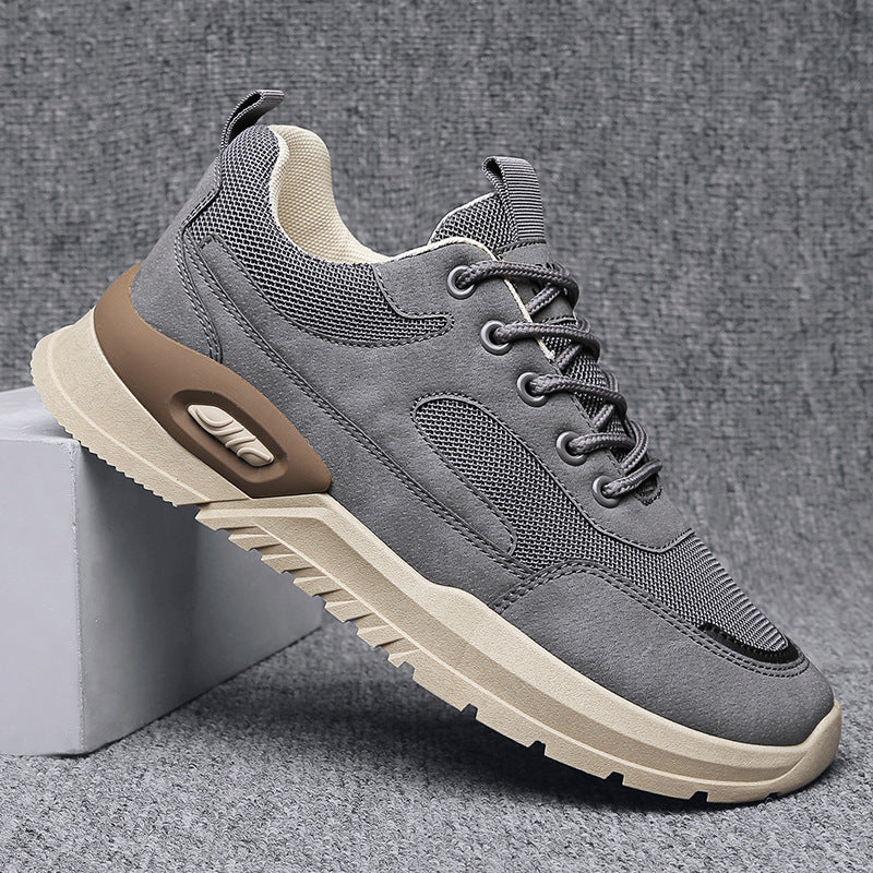 Sneaker Herren Low-Top, flach, einfarbig – Bild 7 | LuxeStyle