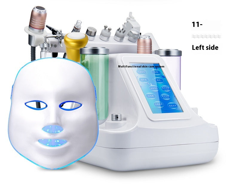 Gesichts-Sauerstoff-Spray mit Farblichtmaske