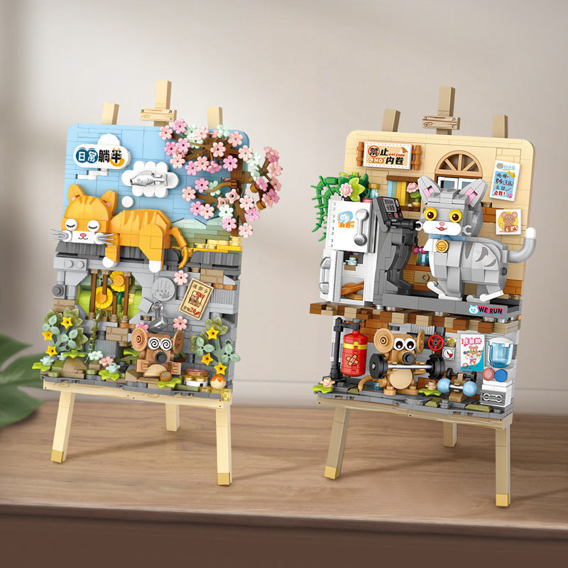 3D-Bilderrahmen Bausteine für Kinder – Bild 4 | LuxeStyle