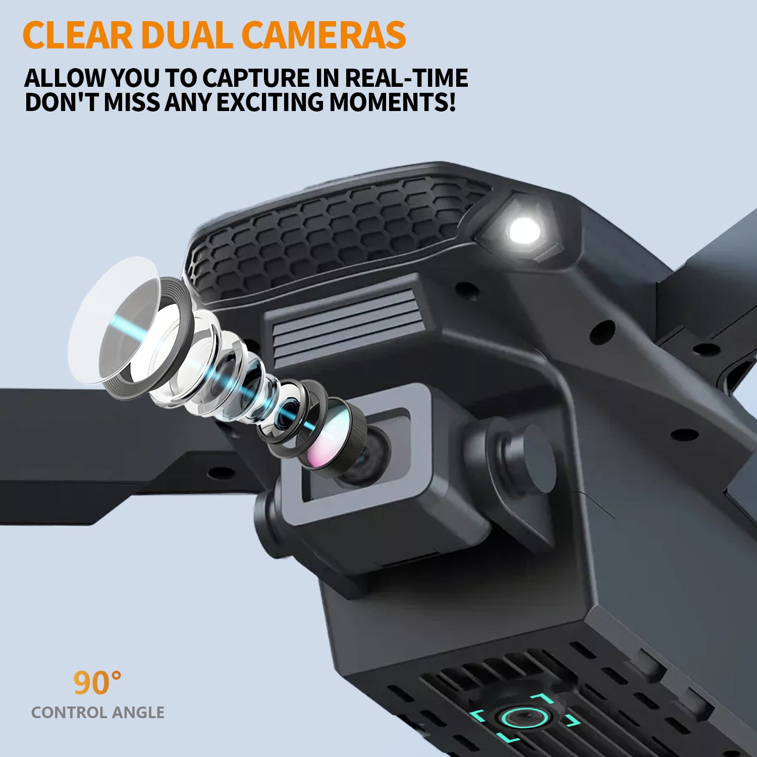 Mini-Drohne «AeroX» · mit HD-Kamera