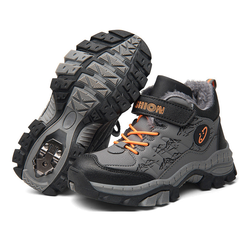 Kinder-Wanderschuhe aus Baumwolle