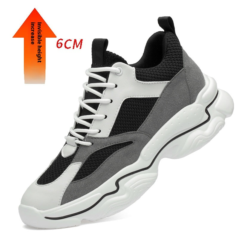 Herren-Sneaker aus Leder und Mesh – Bild 2 | LuxeStyle