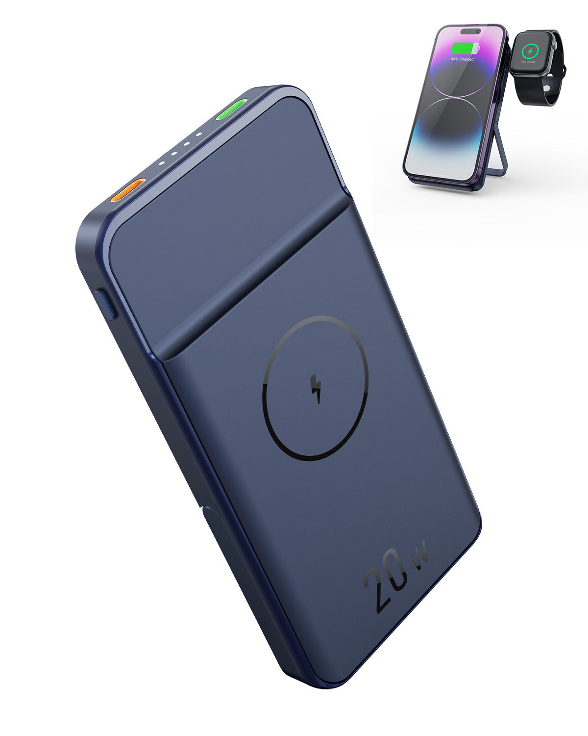 Magnetische 3-in-1 Wireless Powerbank