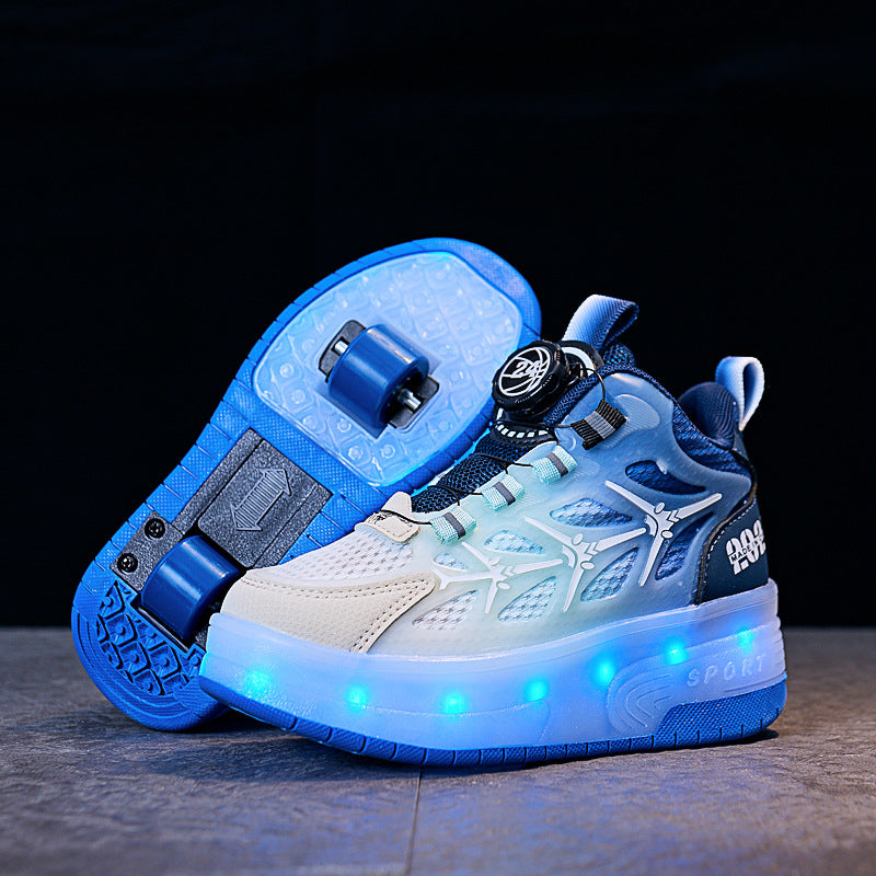 Kinder Flash Knob Rollschuhe