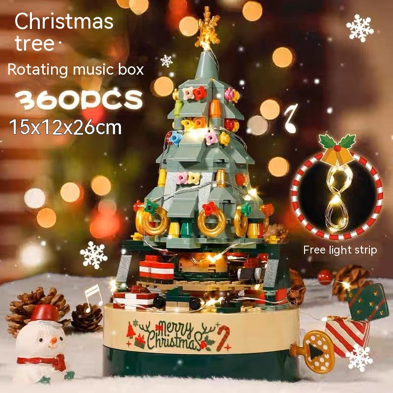 Weihnachtsbaum-Spieluhr aus Bausteinen – Bild 5 | LuxeStyle