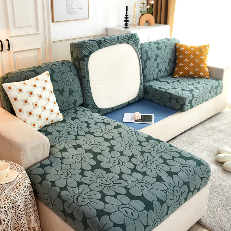 Sofa-Kissenhusse mit Jacquard-Muster