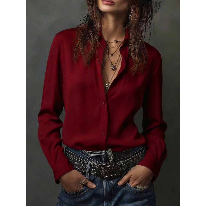 Elegante Damenbluse im Western-Stil – Bild 2 | LuxeStyle